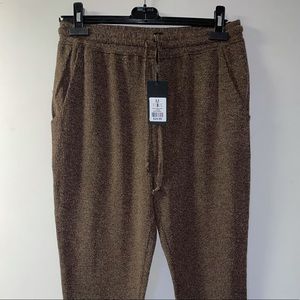 Soft & Cozy Knof Joggers - Brown